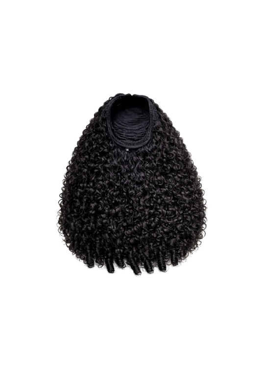 Burmese Curly Half Wig